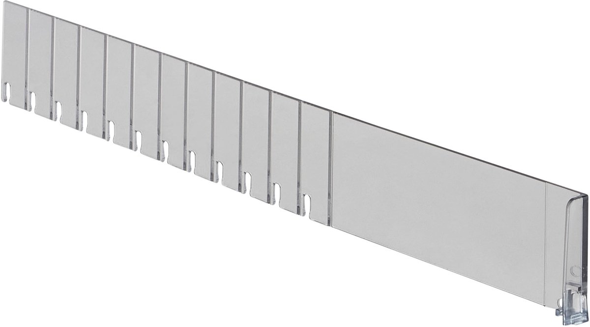 Breekbare Vakverdeler / Schapverdeler / Plank Scheidingsdelen - 6 cm hoog - Transparant - Type SV60-R