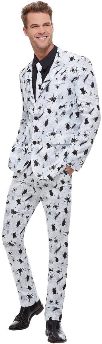 Smiffys Kostuum -M- Bugging Out Suit Wit