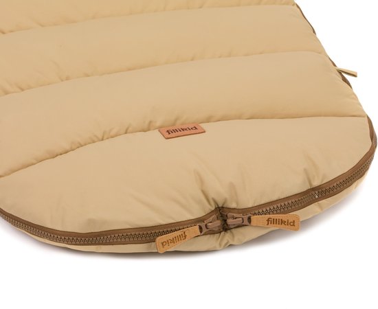 Winter voetenzak kinderwagen en buggy Teddy - Thermo - Waterafstotend - Ritssluiting - Nature - Fillikid van Merkloos — afbeelding 5