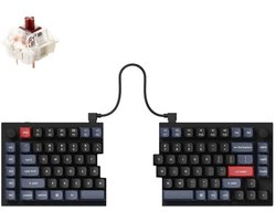 Keychron Q11 QMK Split design toetsenbord brown switch