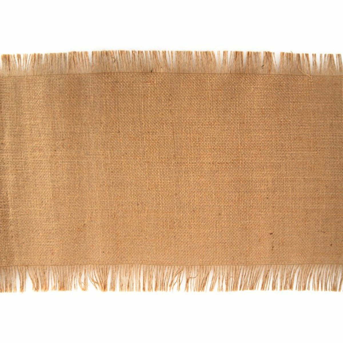 Bruiloft tafelloper - 2x - jute - 29 x 500 cm - beige - Boho/natural thema feestversiering