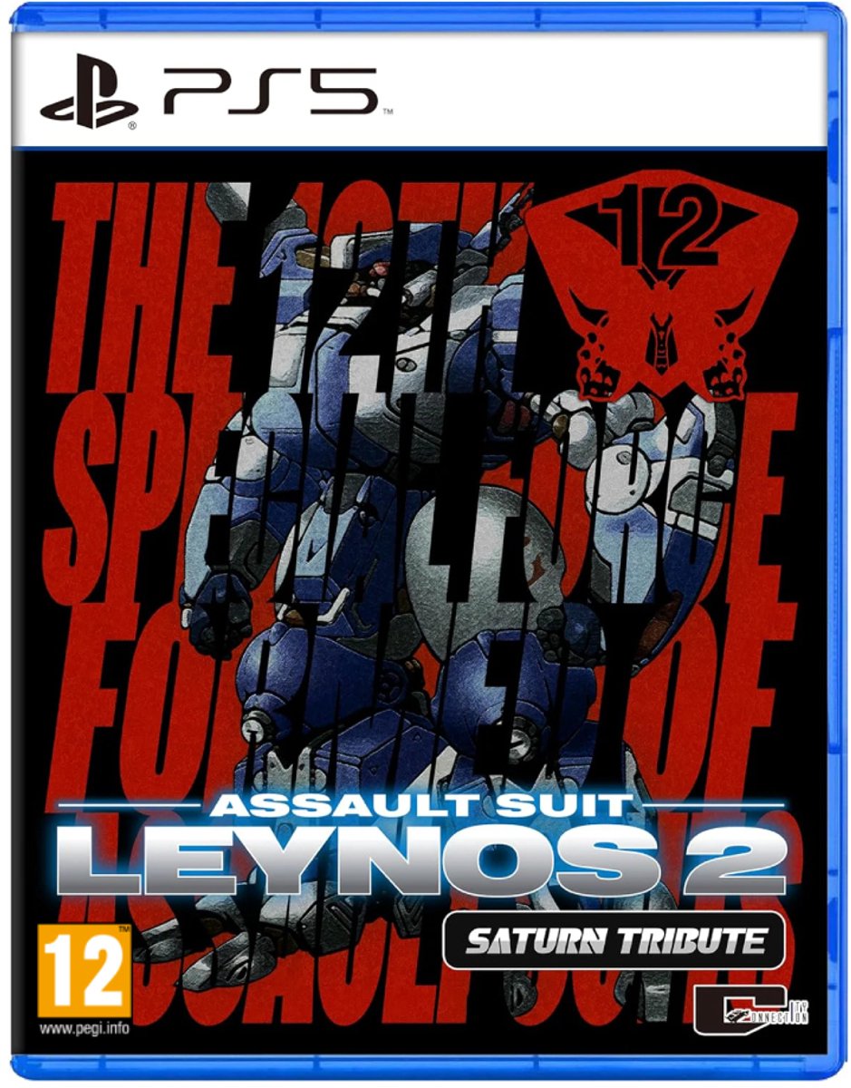 Assault Suit Leynos 2 Saturn Tribute Deluxe Edition PS5 Game