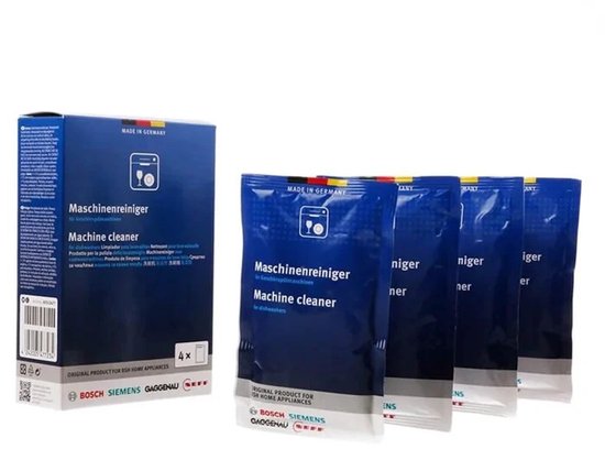 Bosch Siemens - Krachtige Vaatwasmachine Reiniger - 4x45g - 00312477