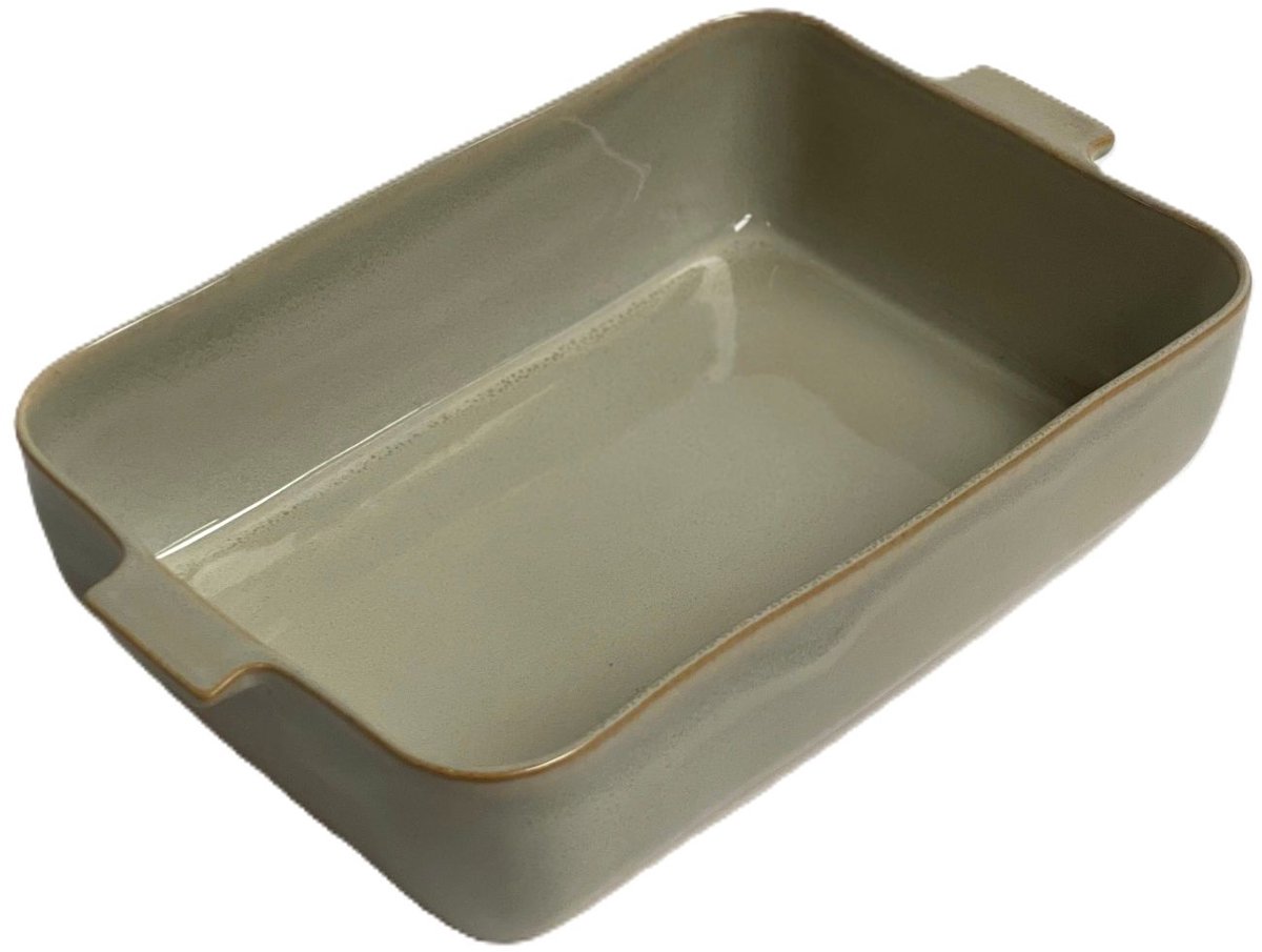 Gresnovo - ovenschaal - rechthoekig - 33x22cm - zandkleurig- Portugal - Ovenschalen - inhoud 3 liter