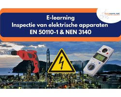 e-learning Inspectie elektrische apparaten - online training