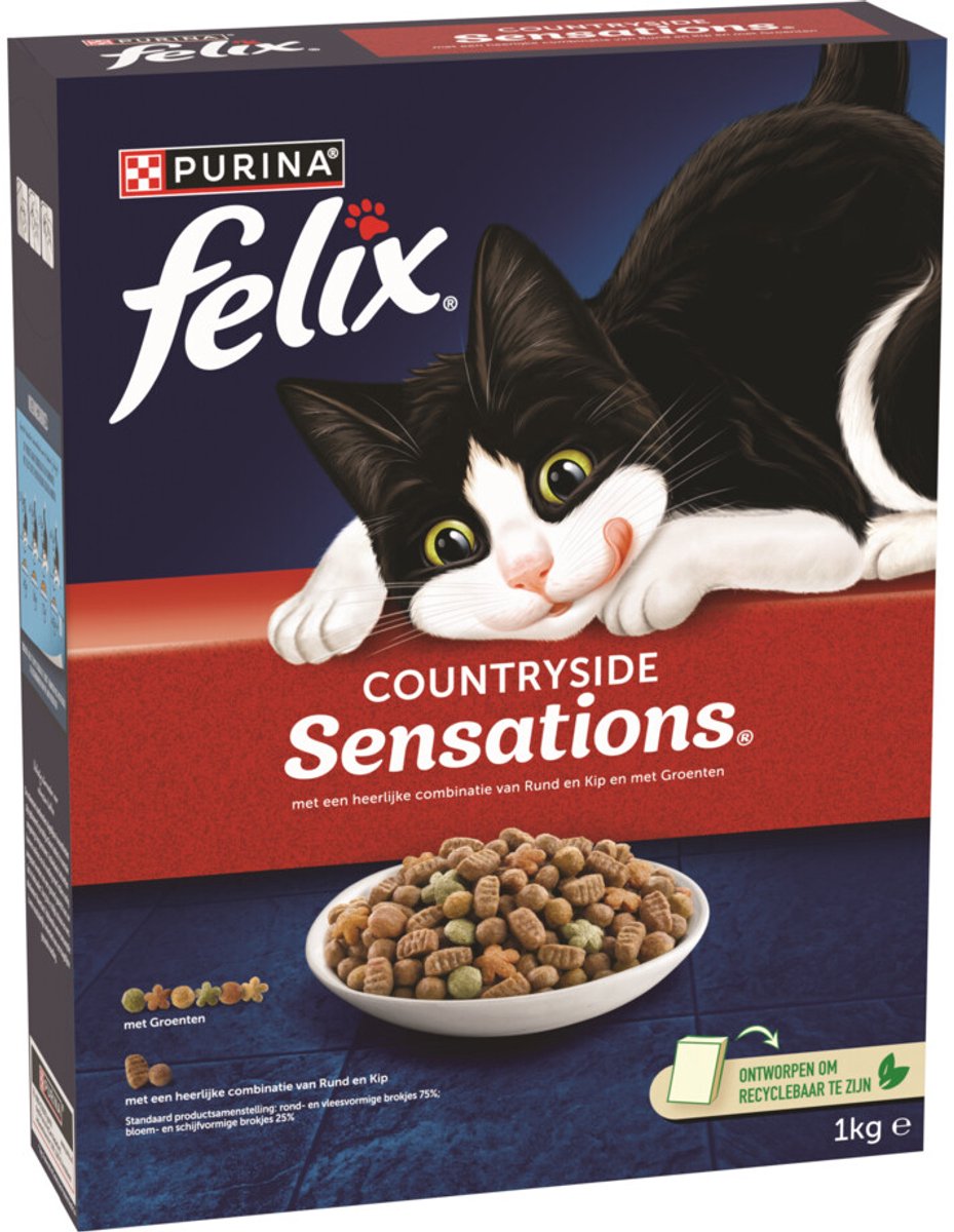 Felix Kattenvoer Droog Countryside Sensations 1 kg