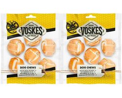 3x Voskes Bal White met Kip 6 stuks