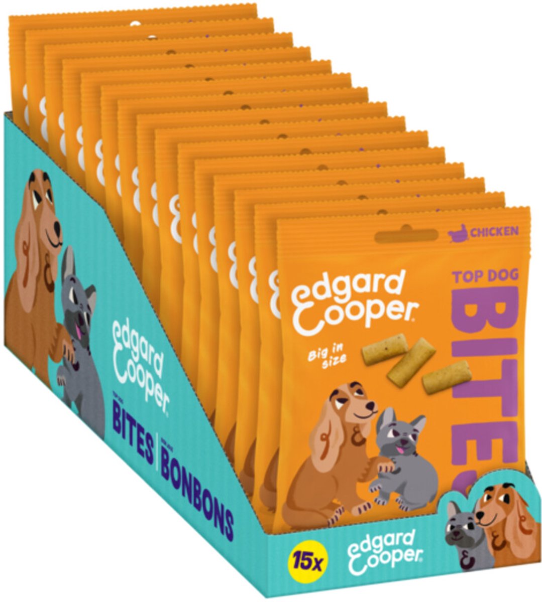 15x Edgard & Cooper Adult Bite L Kip 50 gr