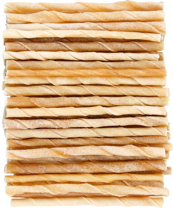 Snack twisted stick / staafjes gedraaid 5 inch 12,5 cm 3/5 mm 100 st