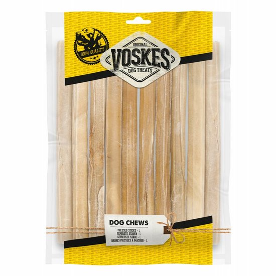 Voskes Geperste Staven L - 10 x 10 stuks - Voordeelverpakking