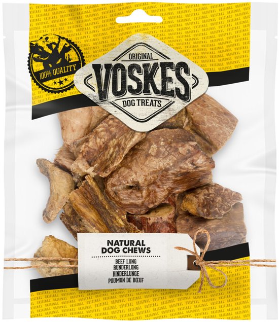 Voskes Runderlong - 12 x 100 gr - Voordeelverpakking