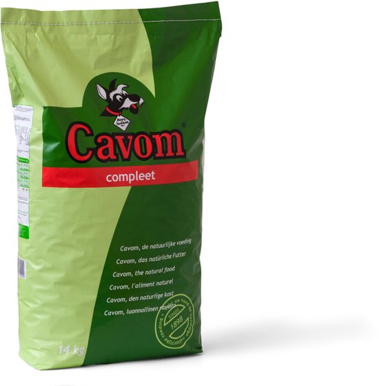 Cavom Compleet Hondenvoer Droog - 2 x 14 kg - Voordeelverpakking