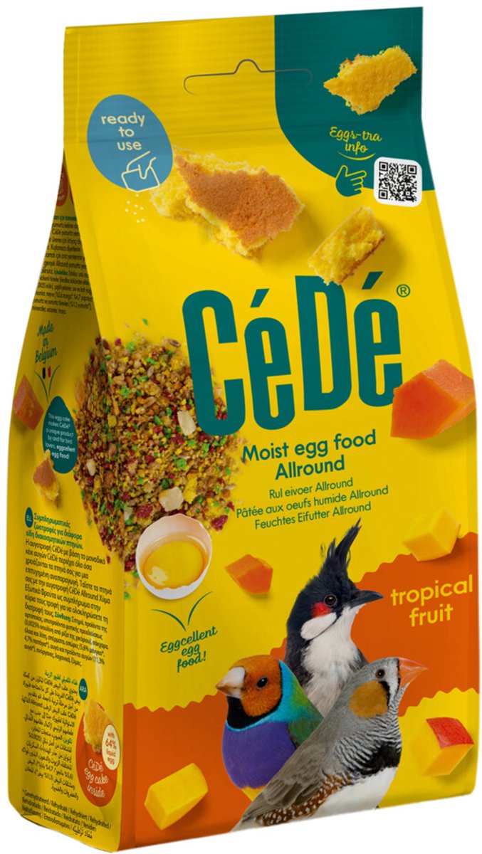 Cédé Eivoer Rul Allround Tropisch Fruit - 5 x 200 gr - Voordeelverpakking