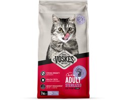 Voskes Kattenbrokken Sterilized Adult Kip - 7 kg