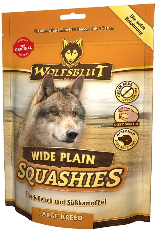 Wolfsblut Squashies wide Plain L-breed - 6 x 300 gr - Voordeelverpakking