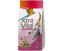 Beaphar XtraVital Papegaai - 3 x 3 kg - Voordeelverpakking