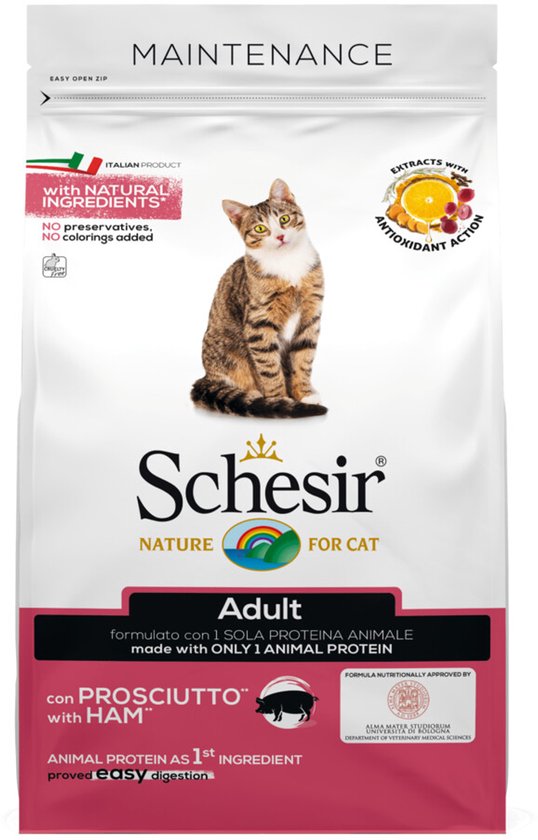 Schesir Kat Dry Maintenance Ham 1,5 kg