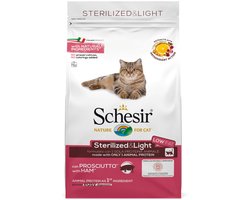 Schesir Kattenvoer Dry Sterilized Ham 1,5 kg