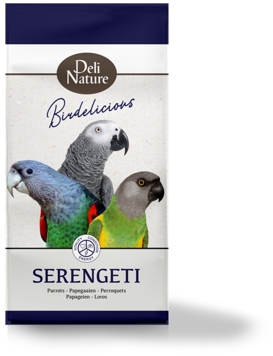 Deli Nature Birdelicious Papegaaien Serengeti - 750 gr