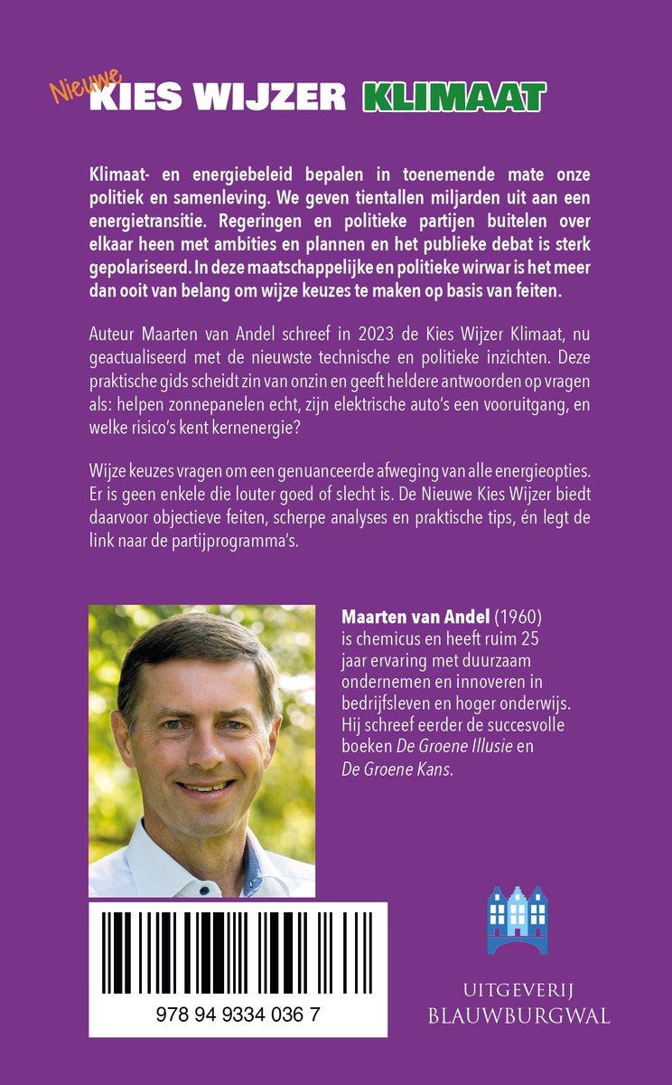Nieuwe Kies Wijzer klimaat - back cover