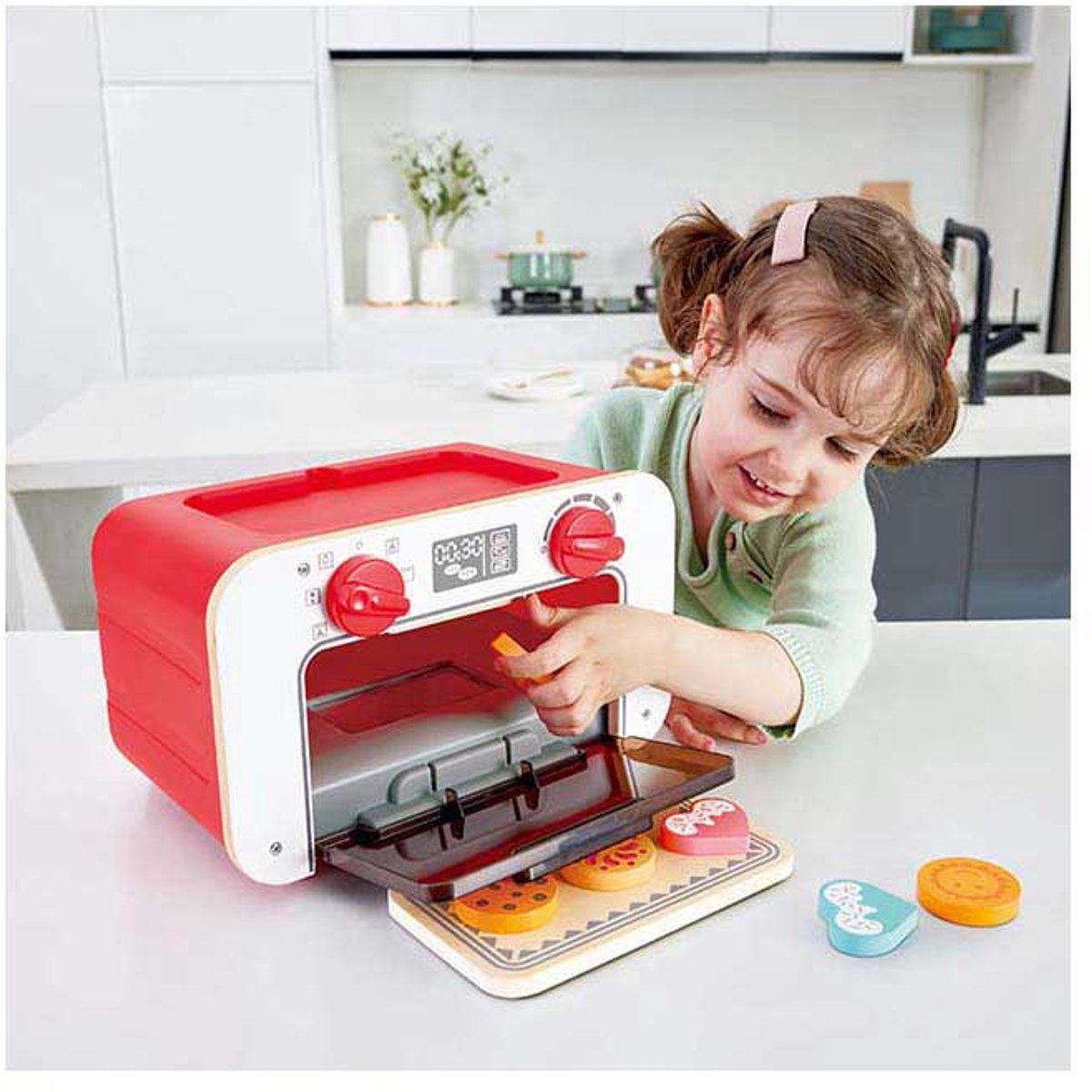Hape Speelgoedoven met Magische Koekjes - Kleurveranderende Bakoven Speelset, 3 jaar+ — afbeelding 16