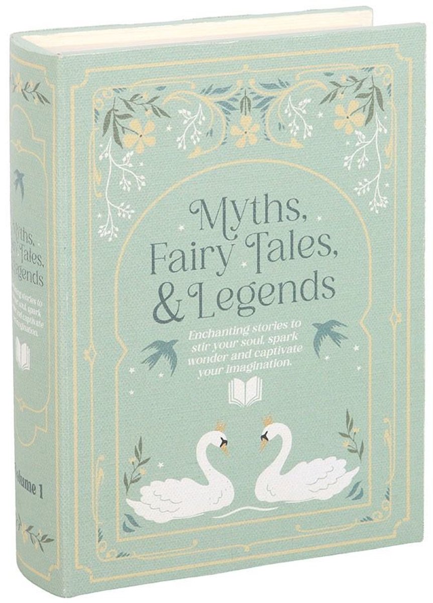 Something Different - Green Book Shaped Decoratieve opbergdoos - Multicolours