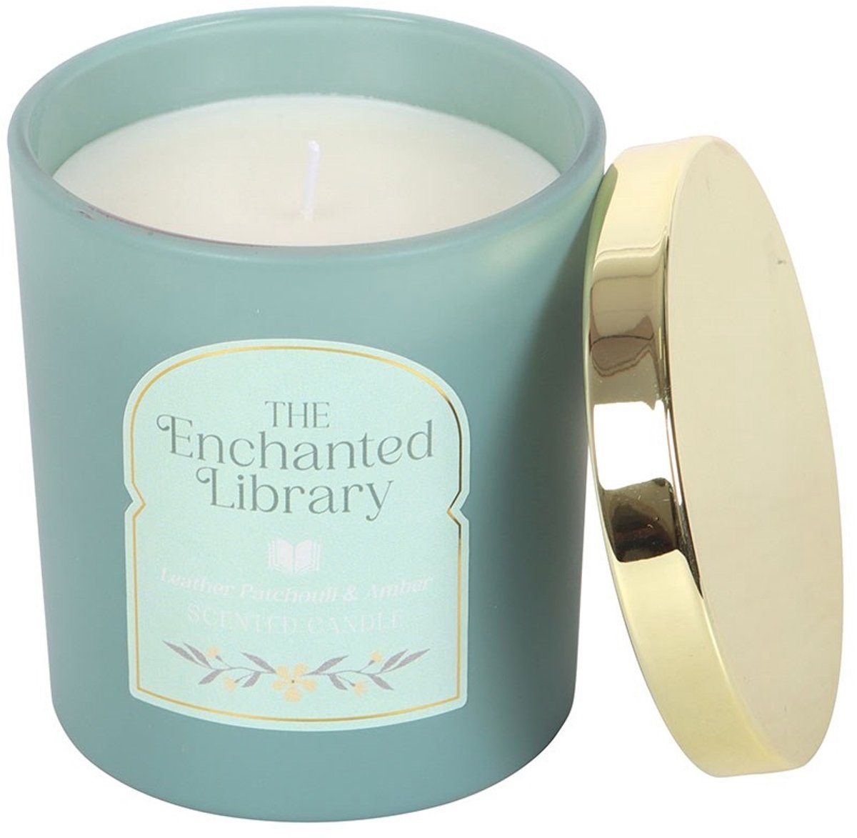 Something Different The Enchanted Library Leather Patchouli & Amber Geurkaars - Multicolours
