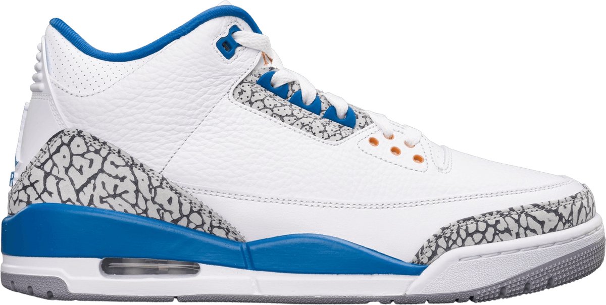 Nike Air Jordan 3 Retro Wizards Sneakers Unisex 148 Kleur Als Op Foto