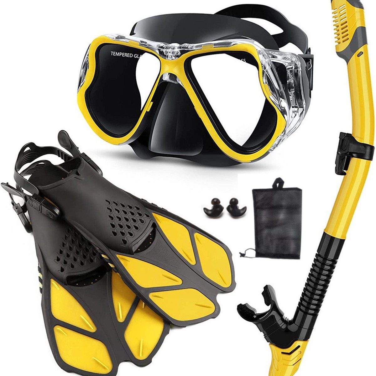 Masker Vinnen Snorkelset – Snorkeluitrusting voor volwassenen – Panoramisch uitzicht Snorkelmasker Anti-condens, Verstelbare duikvinnen, Droge bovenkant Snorkel en reistas, Duikuitrusting voor zwemmen Snorkelen Duiken – L(42-45) Masker Vinnen Snorkelset – Snorkeluitrusting voor volwassenen – Panoramisch uitzicht Snorkelmasker Anti-condens, Verstelbare duikvinnen, Droge bovenkant Snorkel en reistas, Duikuitrusting voor zwemmen Snorkelen Duiken – L(42-45)