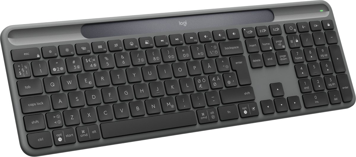 Logitech Signature Slim Solar+ Draadloos Toetsenbord QWERTY