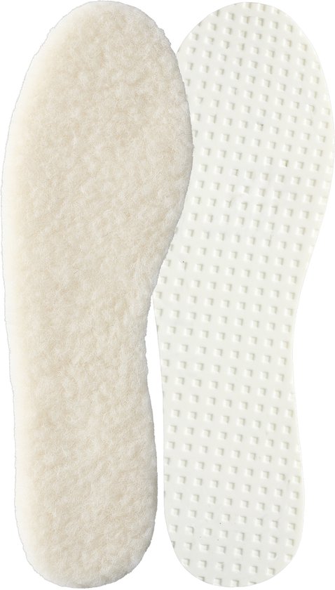 Springyard Wool Kids – Semelles en laine – Latex antidérapant – Chaudes et confortables – Taille 32/33 – 1 paire