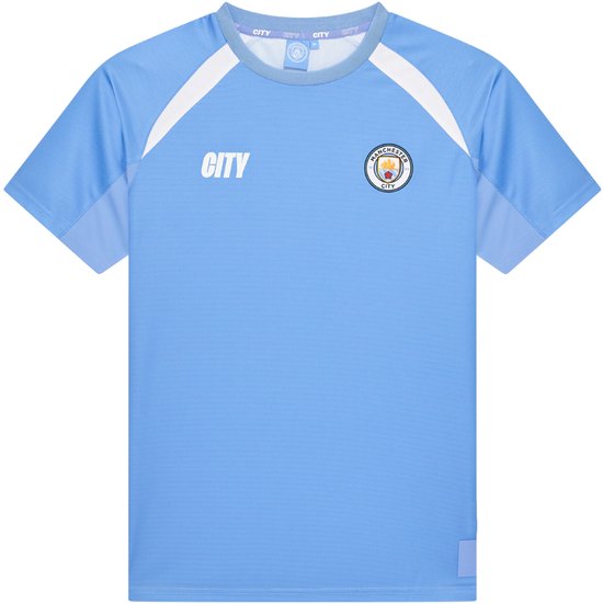 Foto: Manchester city thuis shirt heren 25 26 maat l sportkleding voetbalshirt volwassenen man city fanshop fanmerchandise