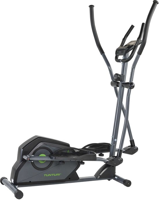 Foto: Tunturi cardio fit c30 crosstrainer fitness trainer met 8 weerstandsniveaus voorzien van hartslagmeter en tablethouder