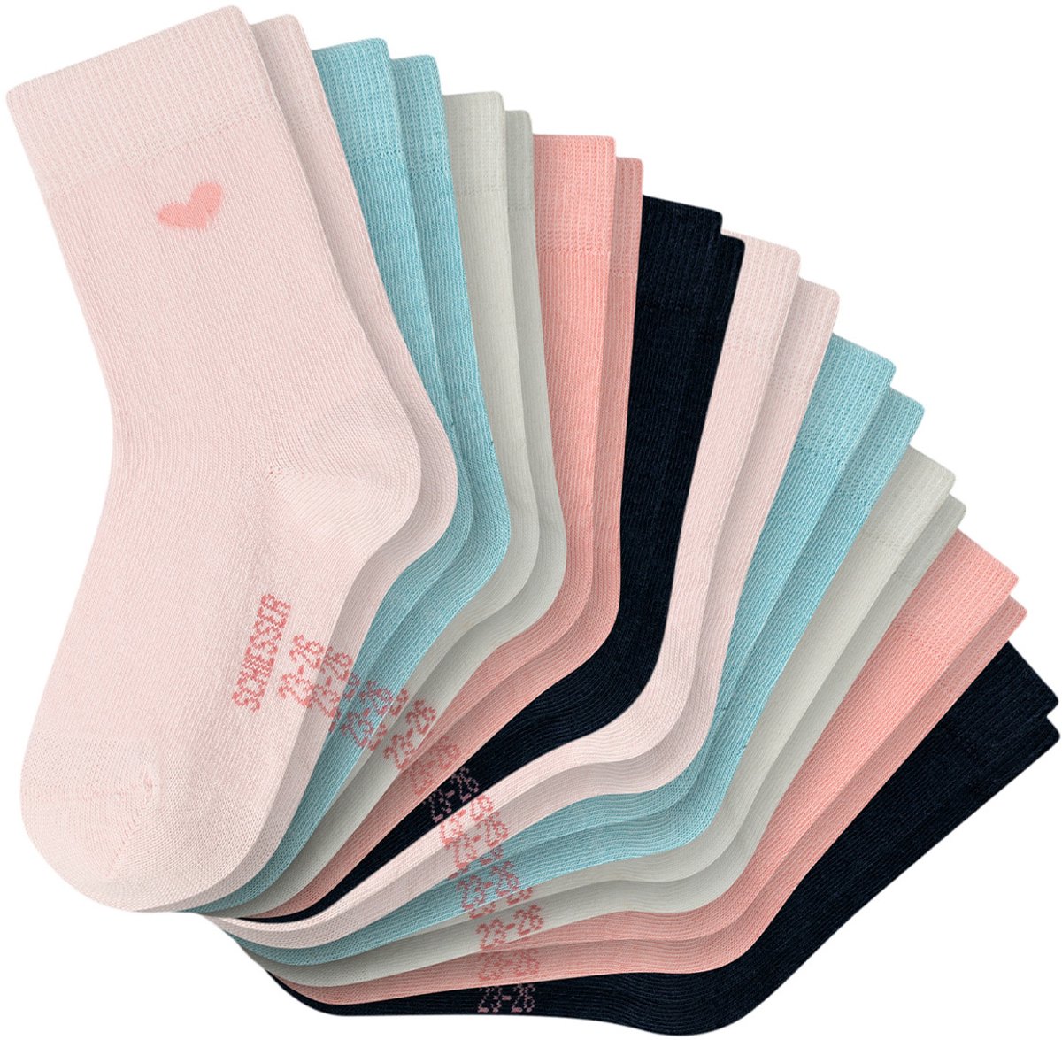 Schiesser Meisjes sokken 10 pack Basic