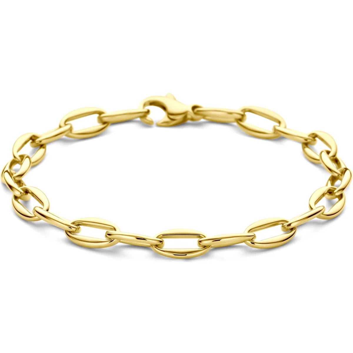 14K geelgouden armband 6 mm 18,5 cm - 4034410