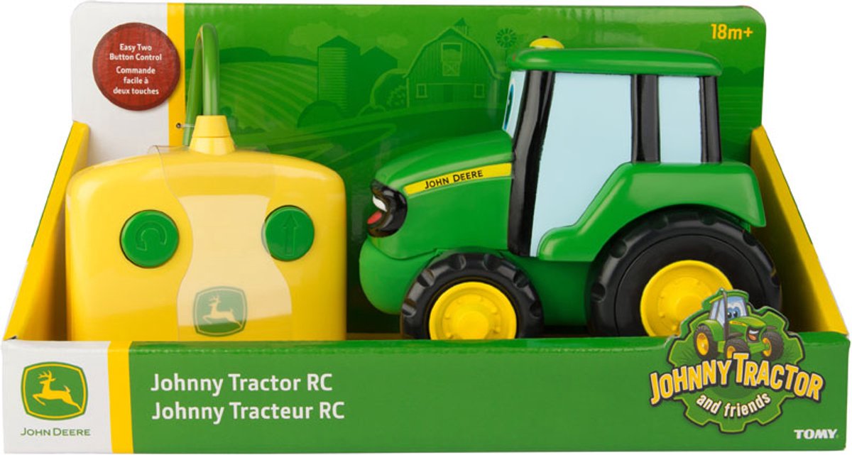 RC Johnny Tractor - John Deere - RC voertuig - Bestuurbare Tractor — afbeelding 6