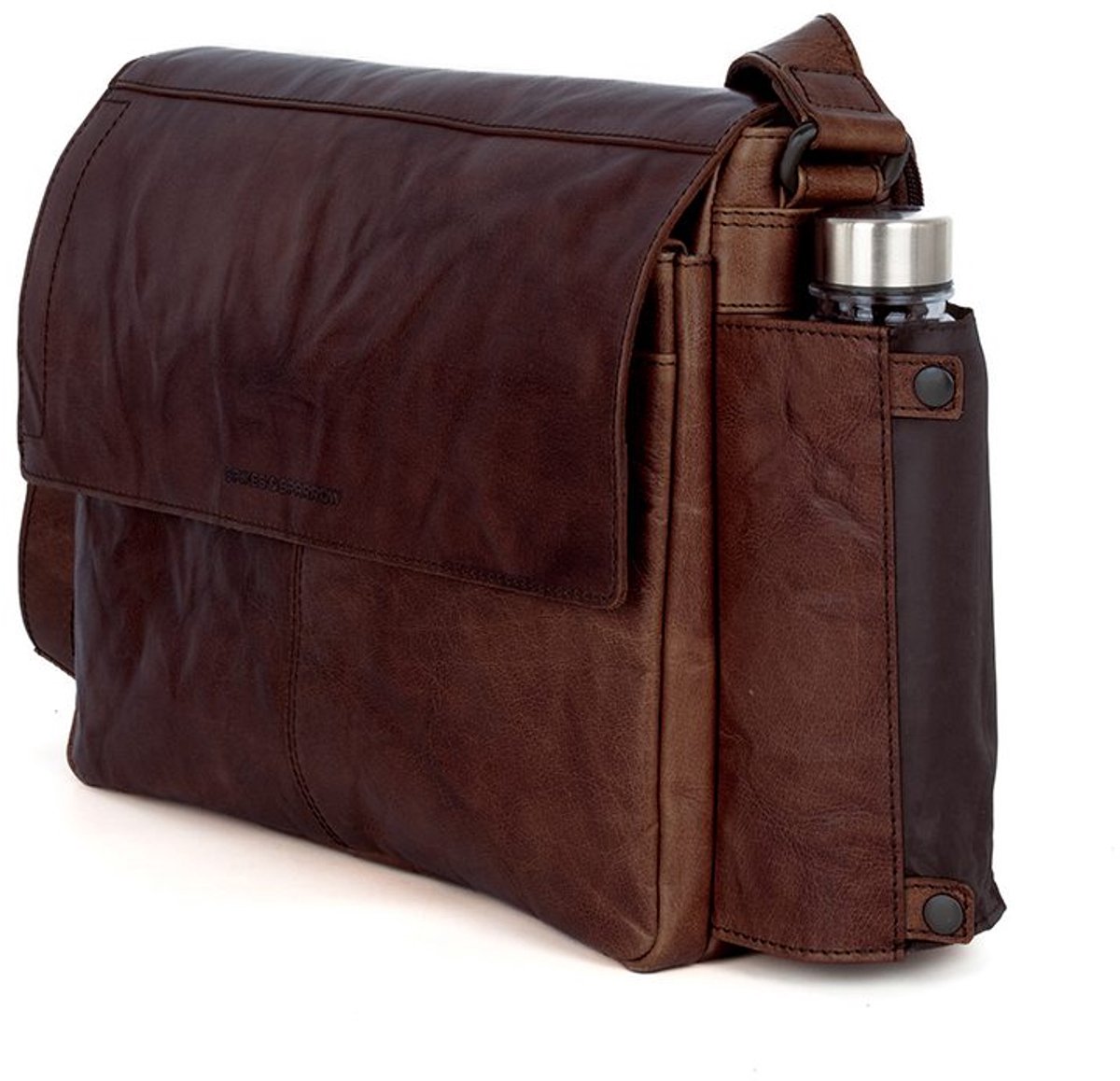 Leren Laptoptas - Ronn - Donkerbruin