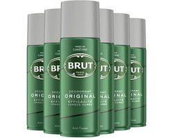 Brut Original Deo Spray - 6 x 200 ml