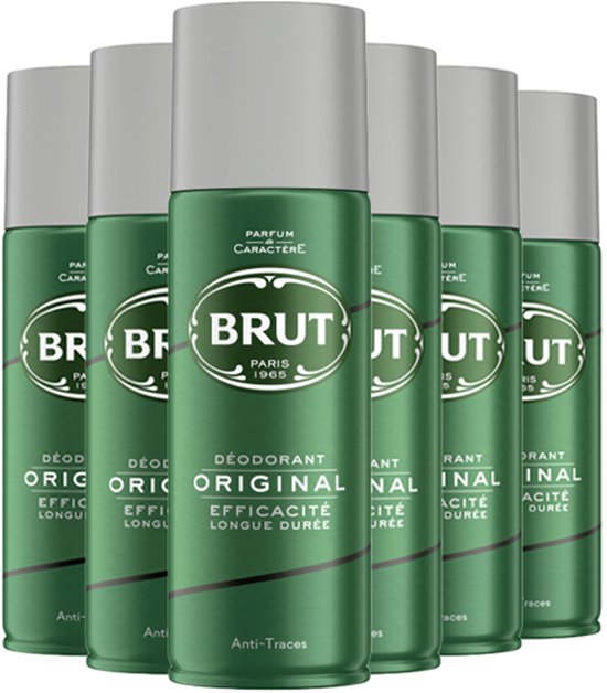 Brut Original Deo Spray - 6 x 200 ml