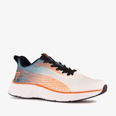 Osaga heren hardloopschoenen wit oranje - Maat 42 - Uitneembare zool