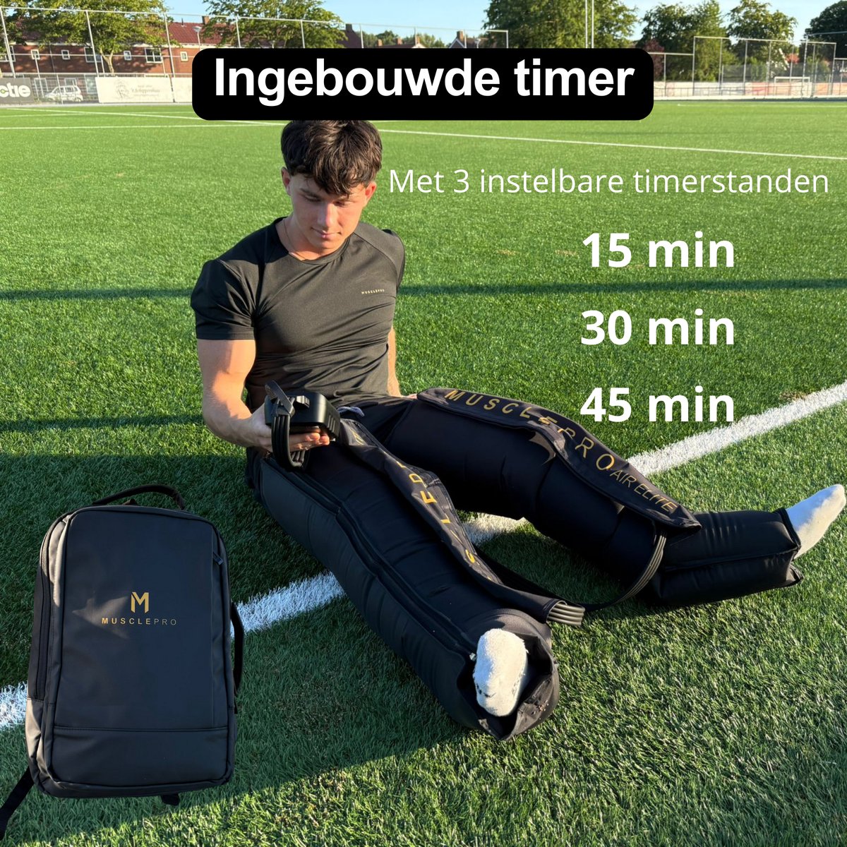 MusclePro AirElite Draadloos Been- en Voetmassageapparaat - afbeelding 3