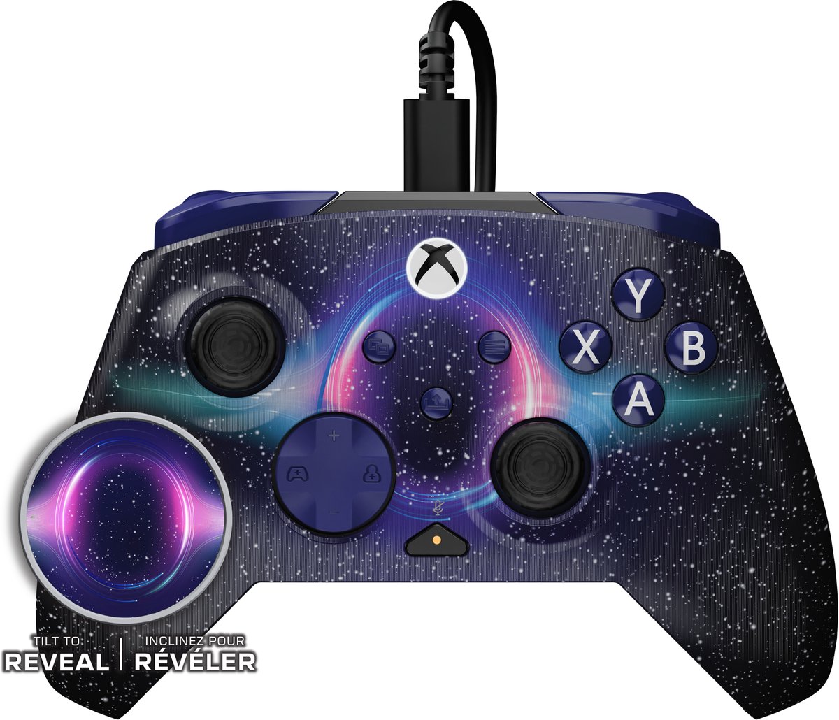 Turtle Beach Rematch Advanced Wired - Controller - USB - PC, Xbox One, Xbox Series X|S - Dark Cosmos thumbnail 4
