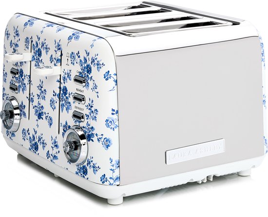 Laura Ashley - 4-Sneetjes broodrooster - China Roos - ByVQ