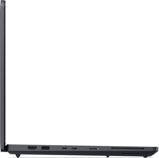 DELL Pro Max 16 MC16250 Intel Core Ultra 7 265H Mobiel werkstation 40,6 cm (16") Full HD+ 32 GB DDR5-SDRAM 1 TB SSD NVIDIA RTX PRO 500 Blackwell Wi-Fi 7 (802.11be) Windows 11 Pro Engels Zwart - Dell - Hoofdafbeelding