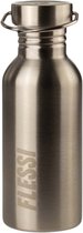 Bouteille d'eau Flessi® en acier inoxydable Enfants – 500 ml – Sans plastique – Sans BPA – Bouteille d'eau/bouteille légère et étanche – Bouchon en acier inoxydable – Acier inoxydable
