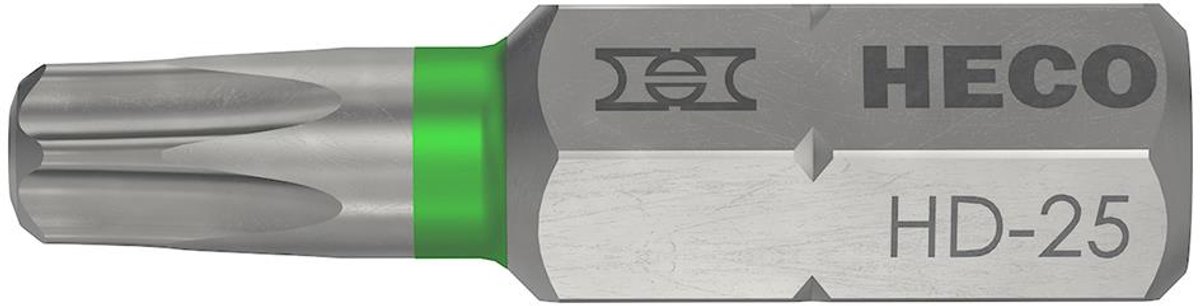 Heco - Drive-Bits - Torx 25 - 25mm Blister verpakking 2 stuks
