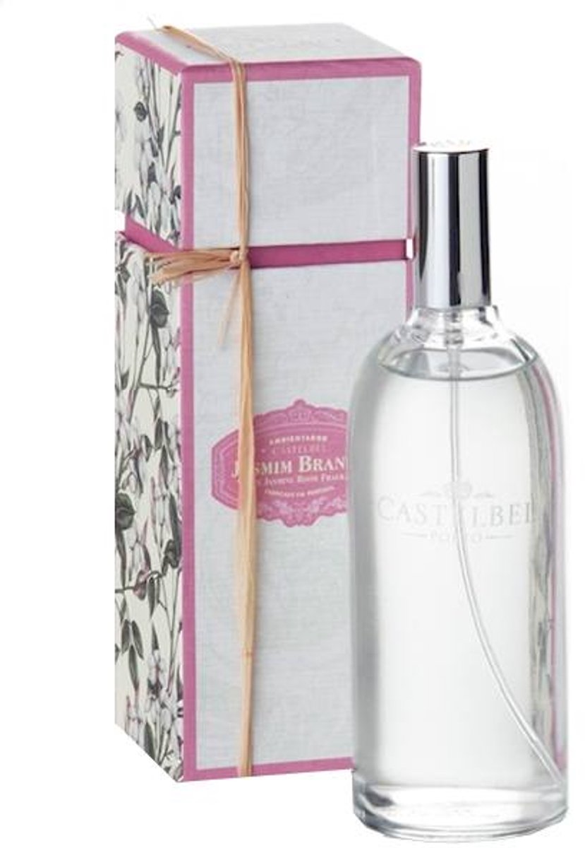 Castelbel - Jasmim Branco Room Fragrance 100 ml - witte jasmijn - huisparfum