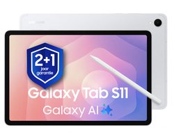 Samsung Galaxy Tab S11 - 256GB - Silver + 1 jaar extra garantie