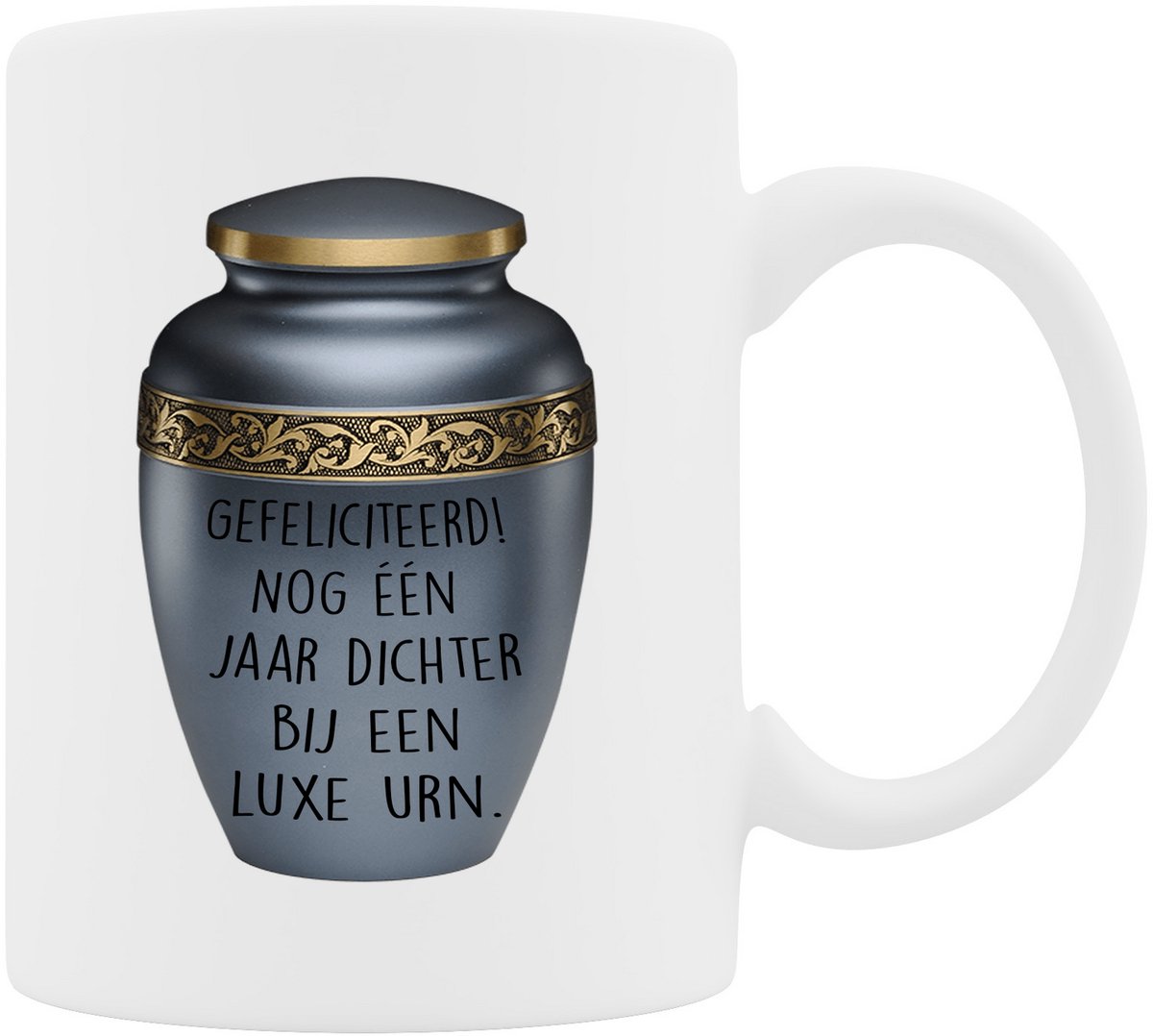 Mok - Verjaardag Luxe Urn - Het Ultieme Verjaardagscadeau