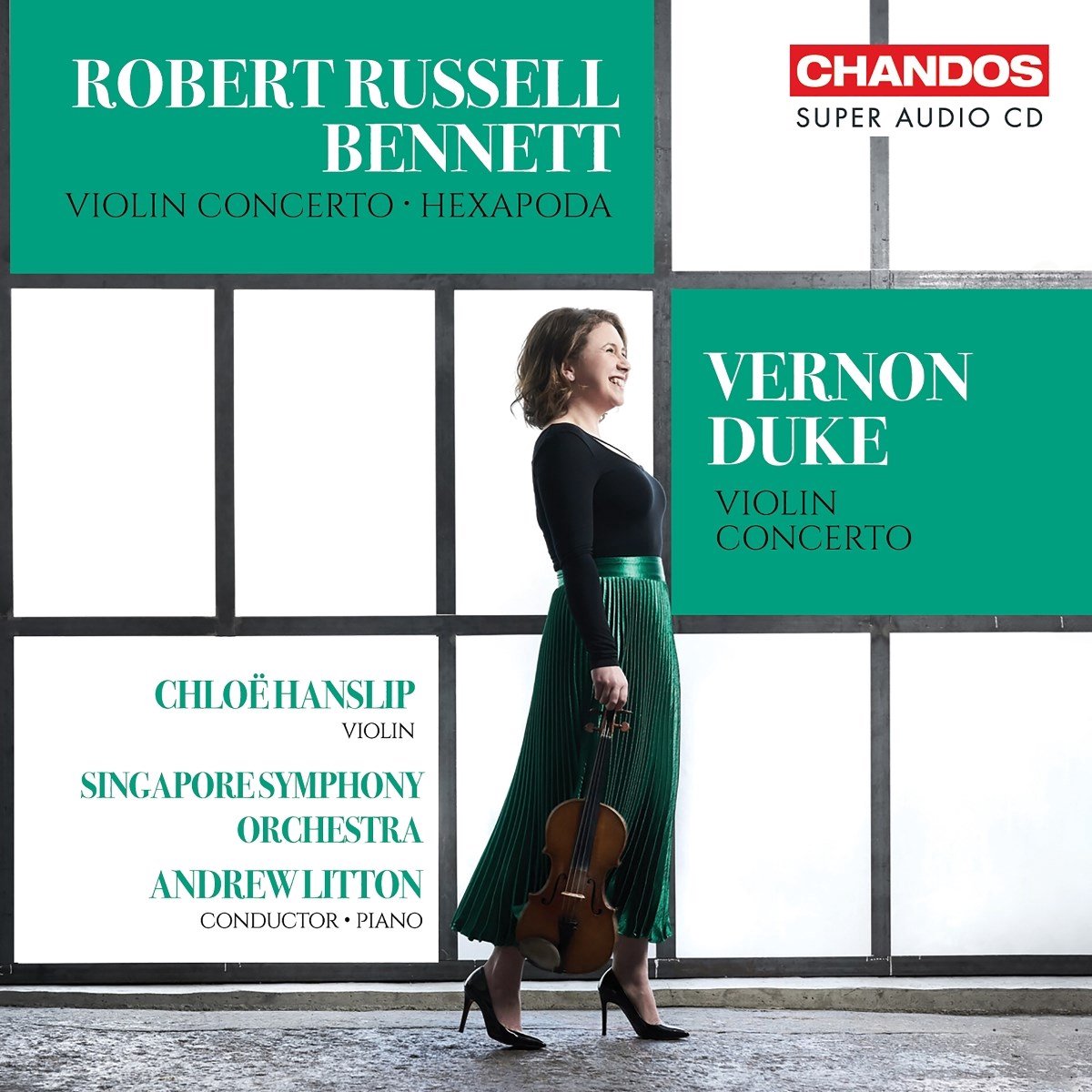 Singapore Symphony Orchestra, Andrew - Bennett: Duke Violin Concertos (SACD)